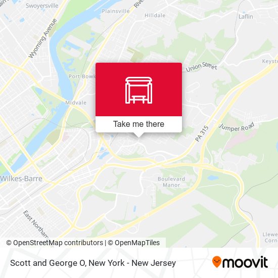 Mapa de Scott and George O