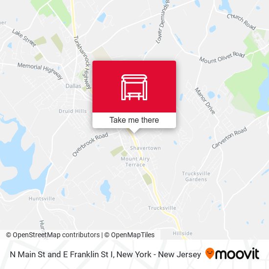 Mapa de N Main St and E Franklin St I