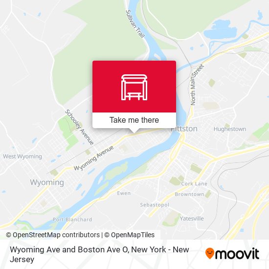 Wyoming Ave and Boston Ave O map