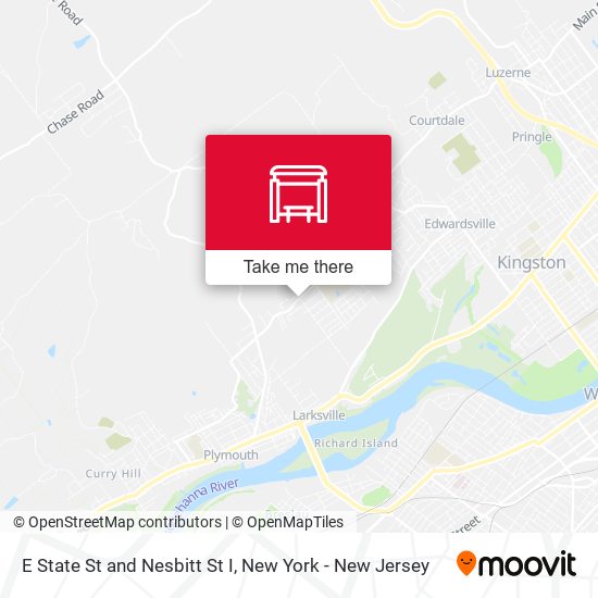 E State St and Nesbitt St I map