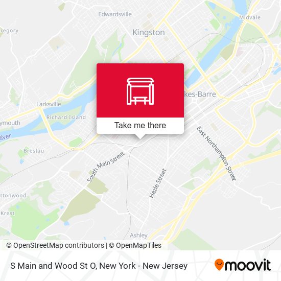 Mapa de S Main and Wood St O