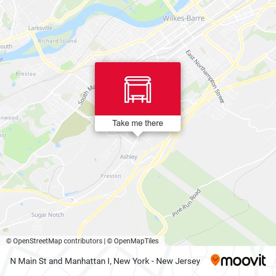 Mapa de N Main St and Manhattan I