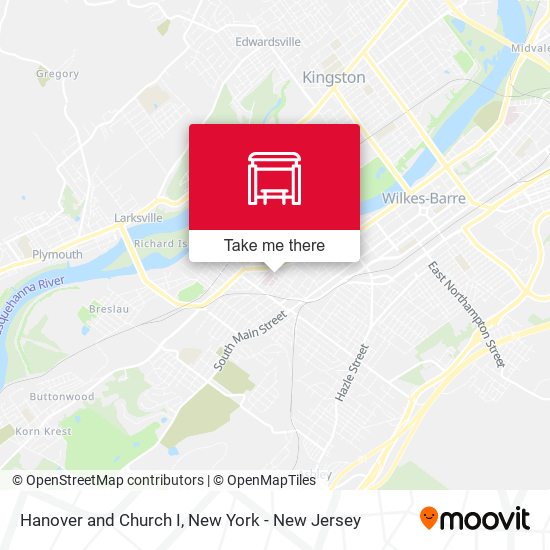 Mapa de Hanover and Church I
