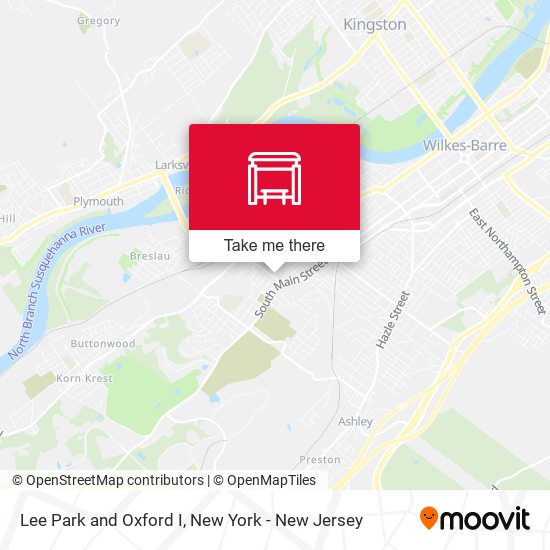 Mapa de Lee Park and Oxford I