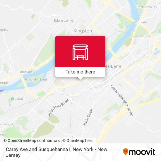 Mapa de Carey Ave and Susquehanna I