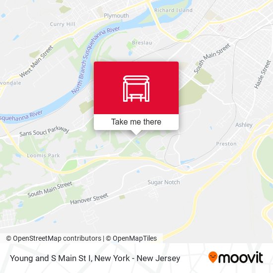 Mapa de Young and S Main St I