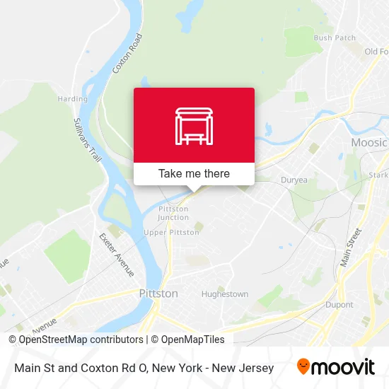 Main St and Coxton Rd O map