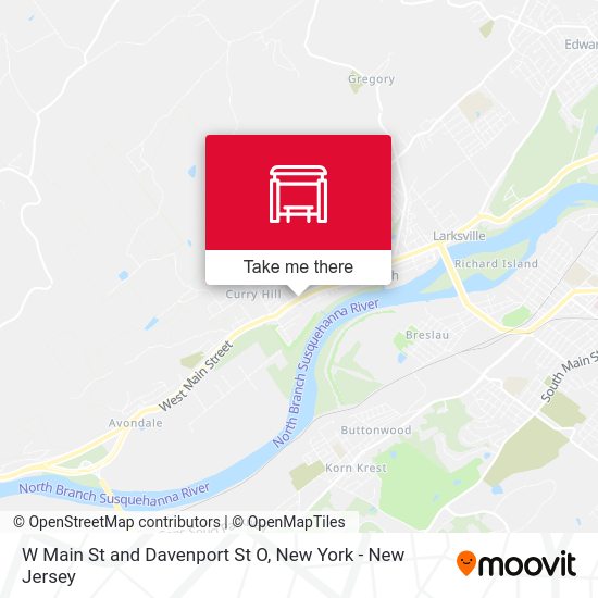 Mapa de W Main St and Davenport St O