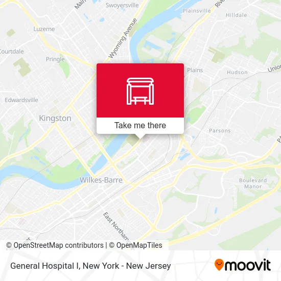 General Hospital I map