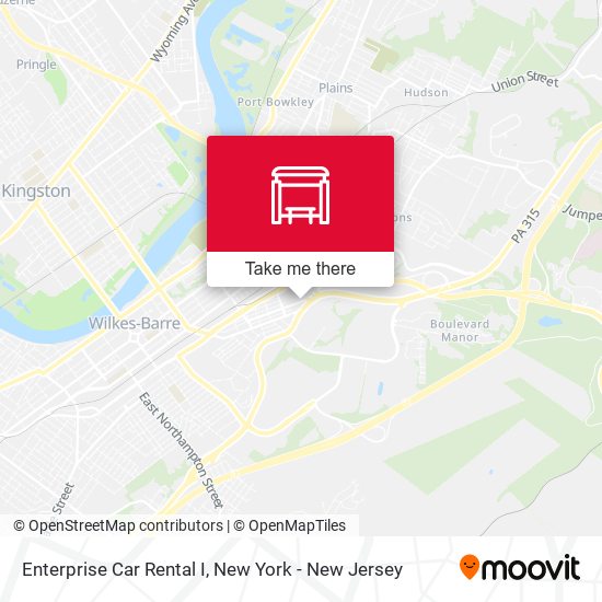 Mapa de Enterprise Car Rental I