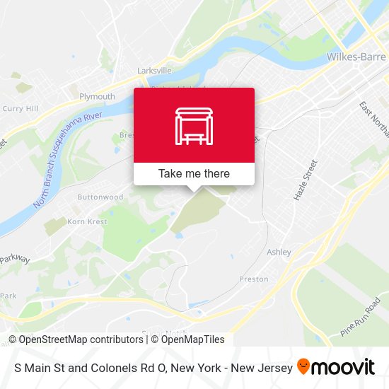 Mapa de S Main St and Colonels Rd O
