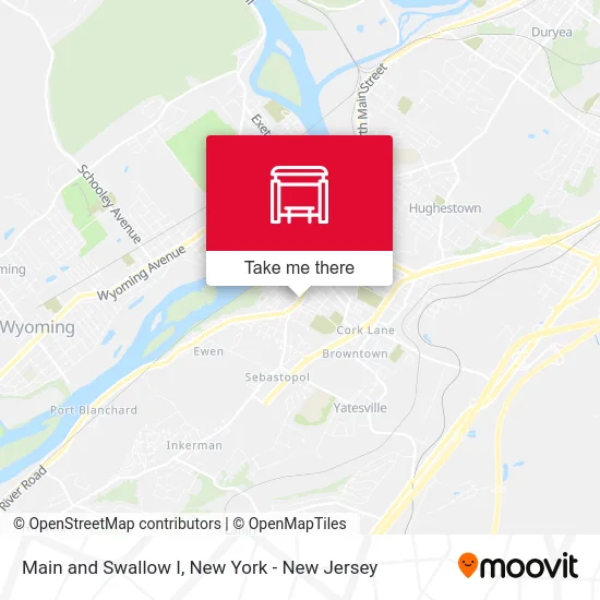 Main and Swallow  I map