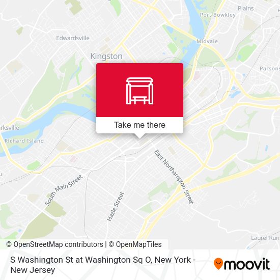 Mapa de S Washington St at Washington Sq O