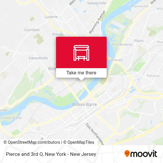Pierce and 3rd O map
