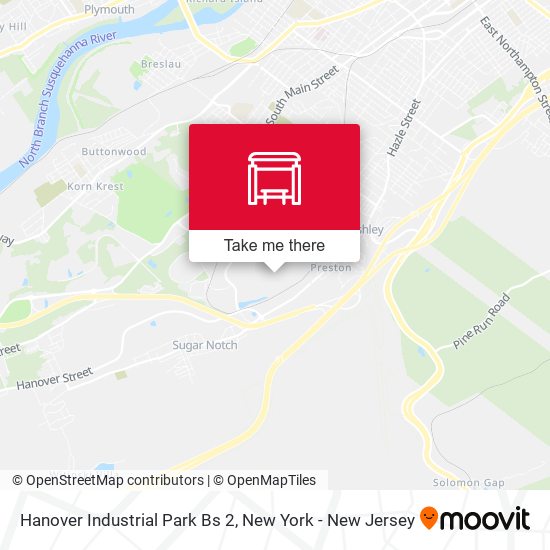Mapa de Hanover Industrial Park Bs 2