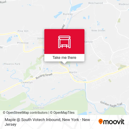 Maple @ South Votech Inbound map