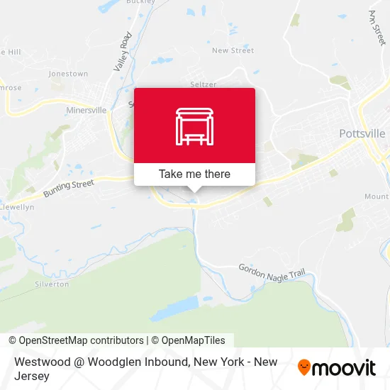 Westwood @ Woodglen Inbound map