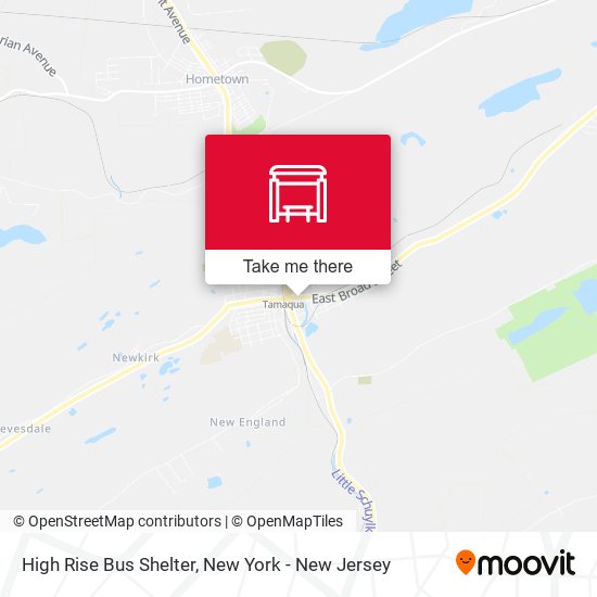 High Rise Bus Shelter map