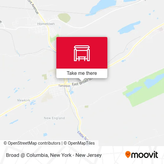 Broad @ Columbia map