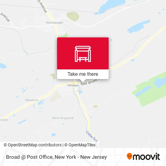 Broad @ Post Office map
