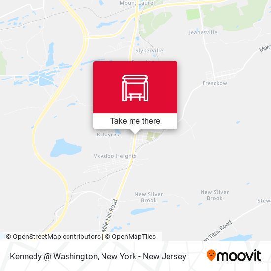 Mapa de Kennedy @ Washington
