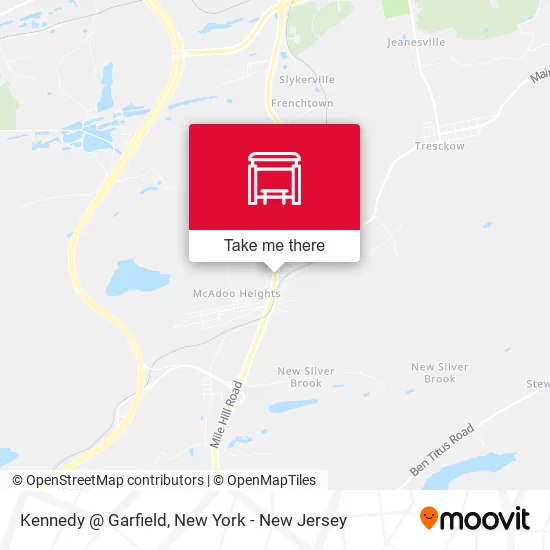 Kennedy @ Garfield map