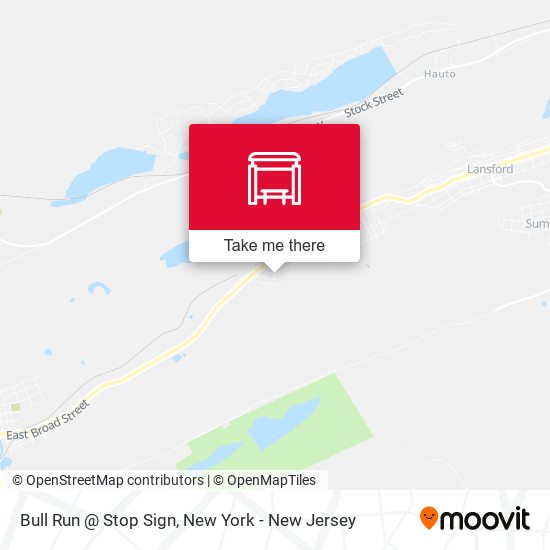 Mapa de Bull Run @ Stop Sign