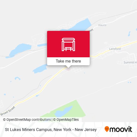 Mapa de St Lukes Miners Campus