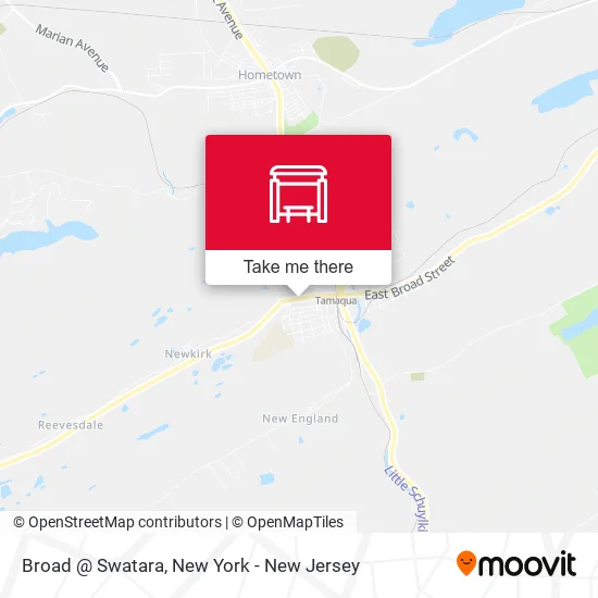 Broad @ Swatara map