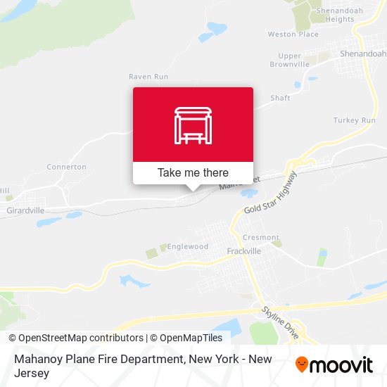 Mapa de Mahanoy Plane Fire Department