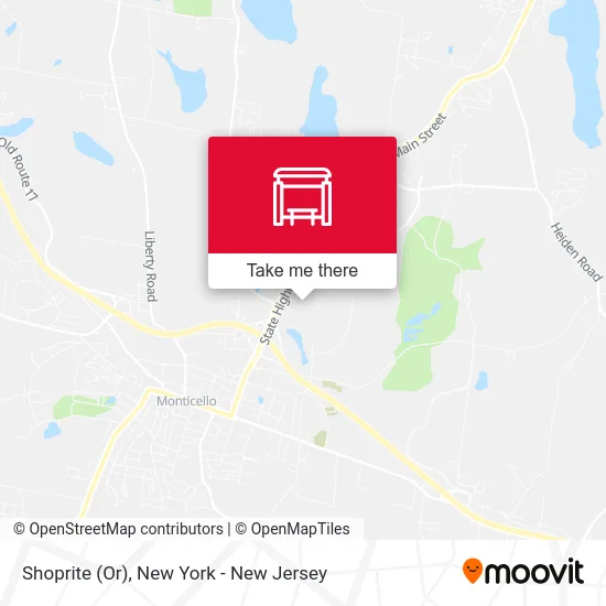 Shoprite (Or) map