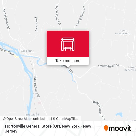 Hortonville General Store (Or) map