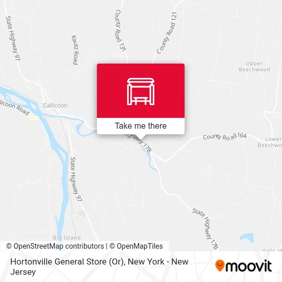 Hortonville General Store (Or) map