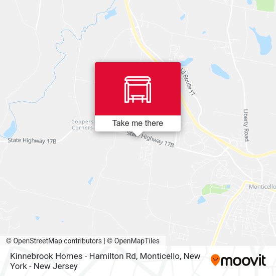 Kinnebrook Homes - Hamilton Rd, Monticello map