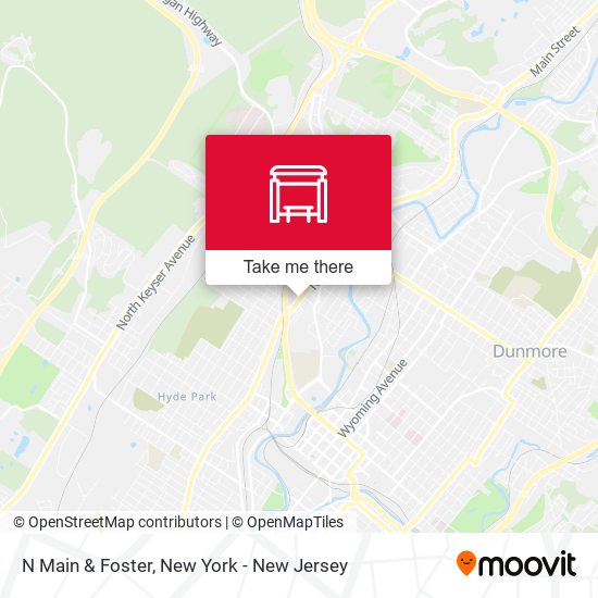 Mapa de N Main & Foster