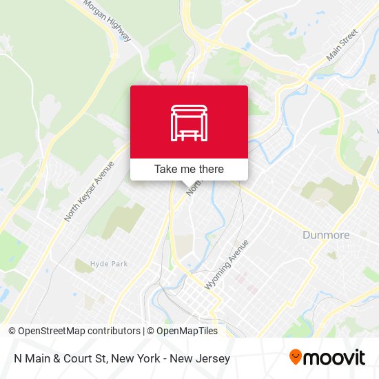 Mapa de N Main & Court St