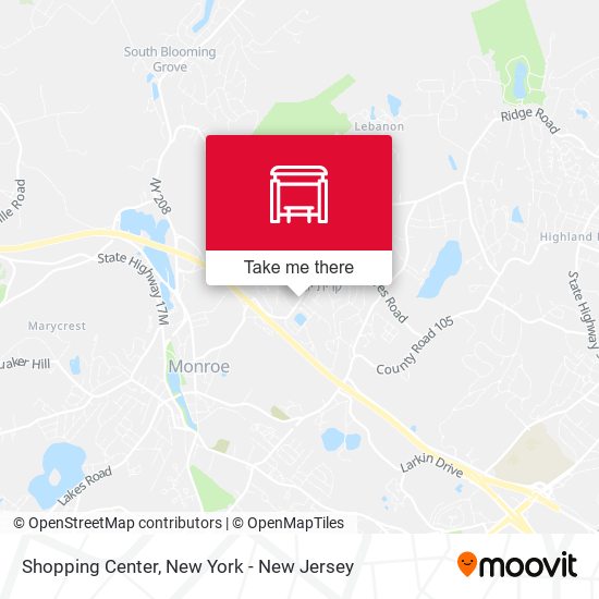 Shopping Center map