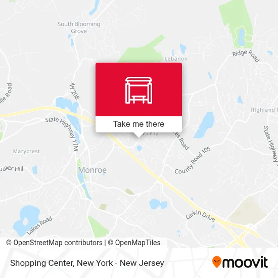 Shopping Center map