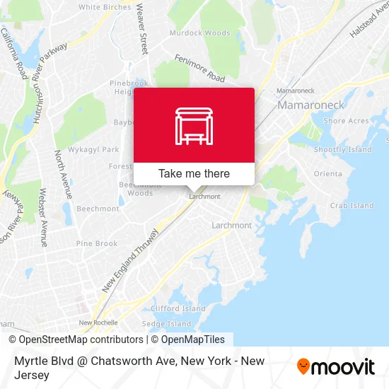 Myrtle Blvd @ Chatsworth Ave map