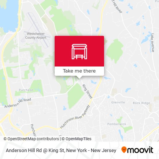 Mapa de Anderson Hill Rd @ King St