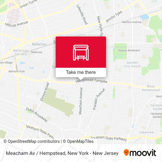 Meacham Av / Hempstead map