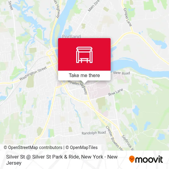 Silver St @ Silver St Park & Ride map
