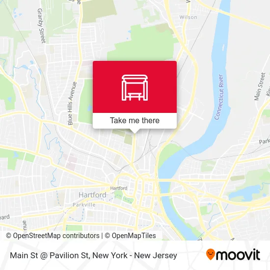 Main St @ Pavilion St map