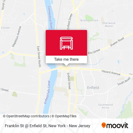 Mapa de Franklin St @ Enfield St