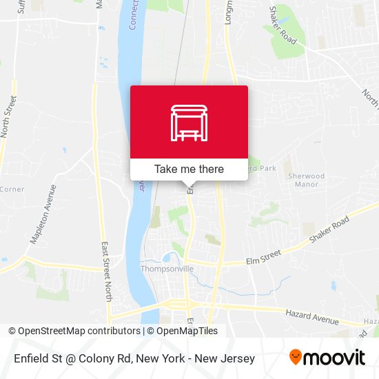 Mapa de Enfield St @ Colony Rd