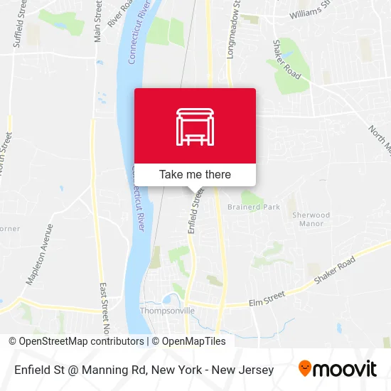 Enfield St @ Manning Rd map