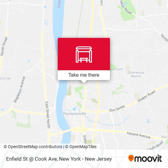 Mapa de Enfield St @ Cook Ave