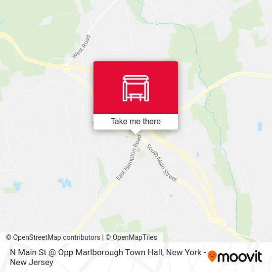 N Main St @ Opp Marlborough Town Hall map