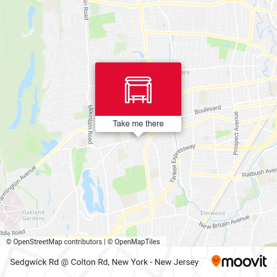 Sedgwick Rd @ Colton Rd map