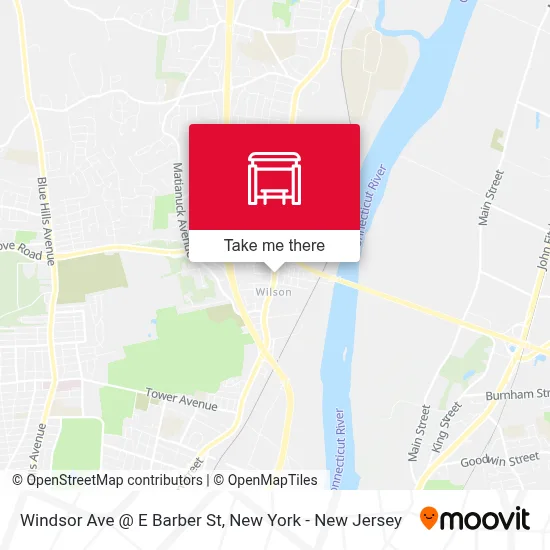 Windsor Ave @ E Barber St map